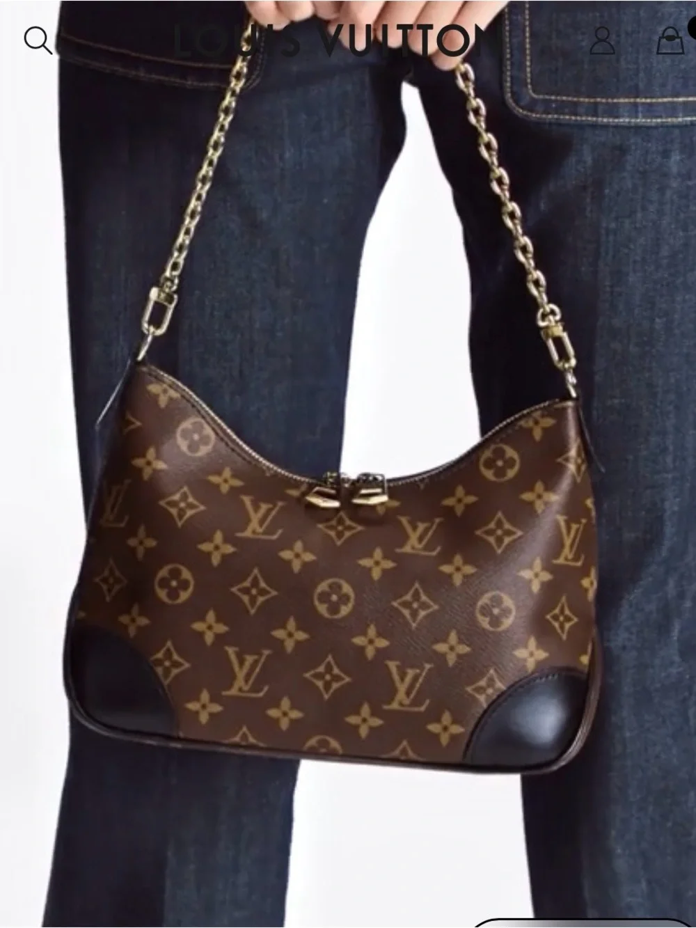Louis Vuitton Monogram Boulogne Noir purse